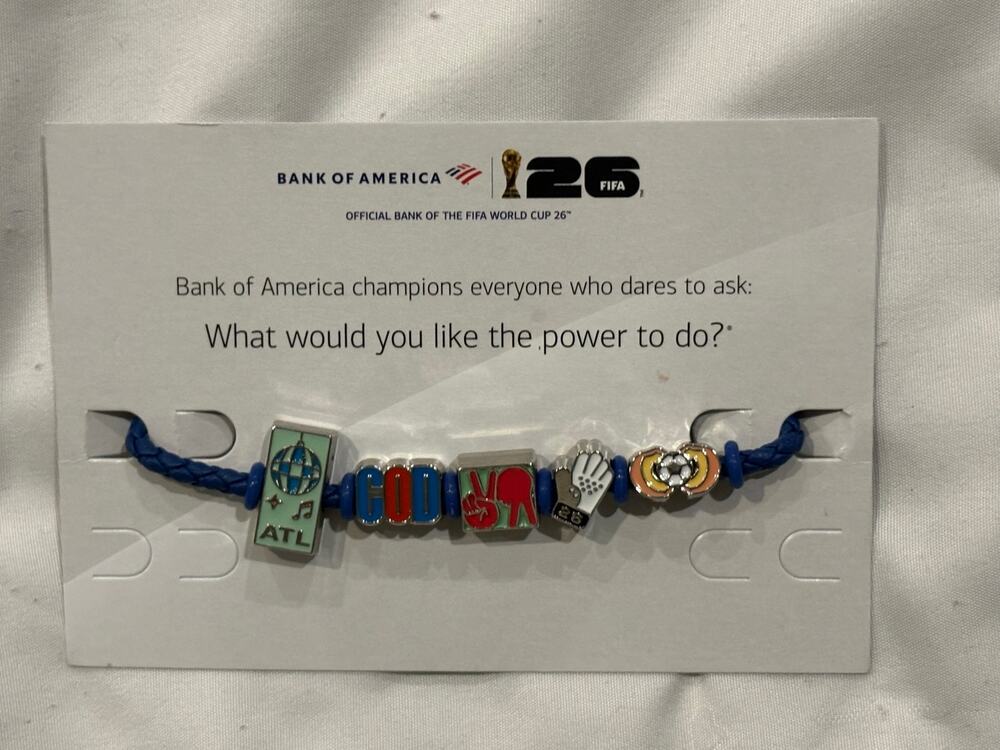 FIFA 2026 Custom Congo Atlanta Bracelet Large